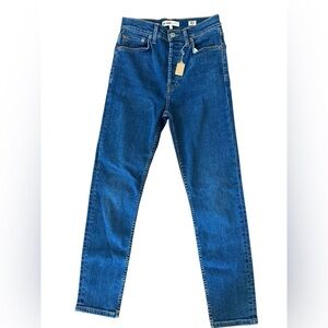 RE/DONE NWOT Straight Leg Original Sz 26 Sample Button Fly